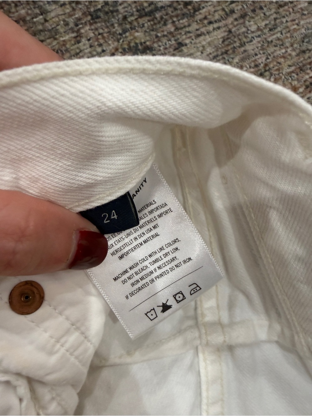 Citizens of Humanity Horseshoe White Jean | sz 24 - Picture 4 of 7